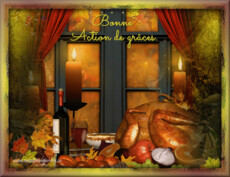 Carte Action de Gr�ces anim�e 1