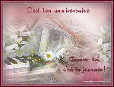 Carte d'anniversaire