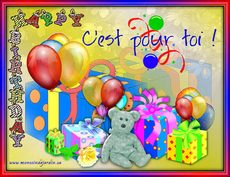 Carte d'anniversaire