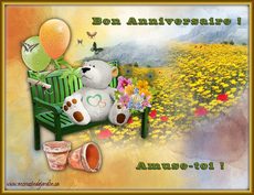 Carte d'anniversaire