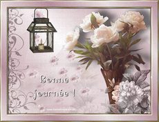 Carte Bonne journ�e / Bonjour