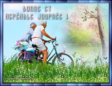 Carte Bonne journ�e / Bonjour