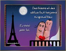 Carte C�lins et Bisous 7