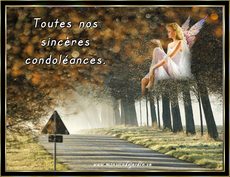 Carte Condol�ances 6