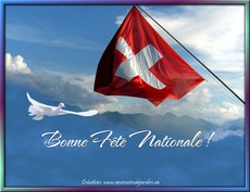 Carte F�te nationale - Suisse 2