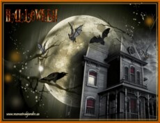 Carte Halloween anim�e 12