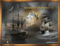 Carte Halloween anim�e 16