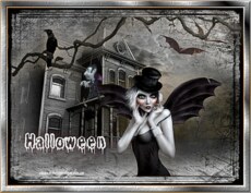 Carte Halloween anim�e 18
