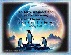 Carte Jour de la Terre statique 5