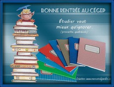 Carte La rentr�e 5