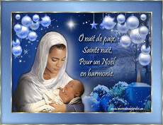 Carte No�l religieux statique 1