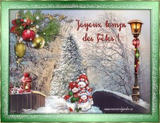 Carte No�l statique 22