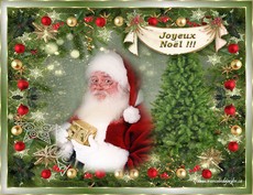 Carte No�l statique 33