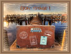 Carte Bon voyage 1