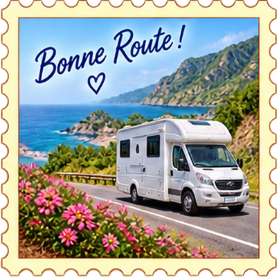 Timbre Bon voyage 7