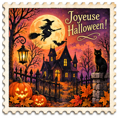 Timbre Halloween 4
