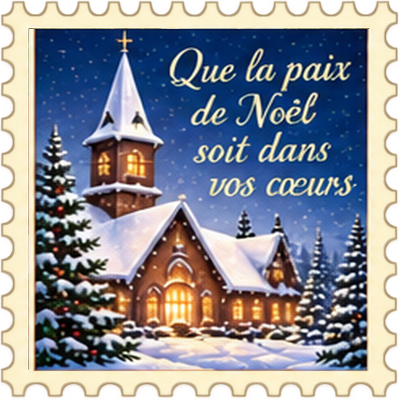 Timbre No�l religieux 2