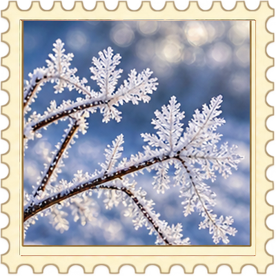 Timbre Saison - Hiver 7