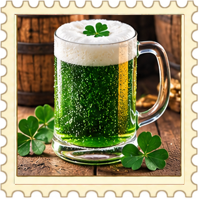 Timbre St-Patrick 8