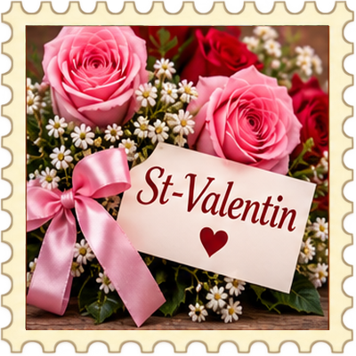 Timbre Saint-Valentin 11